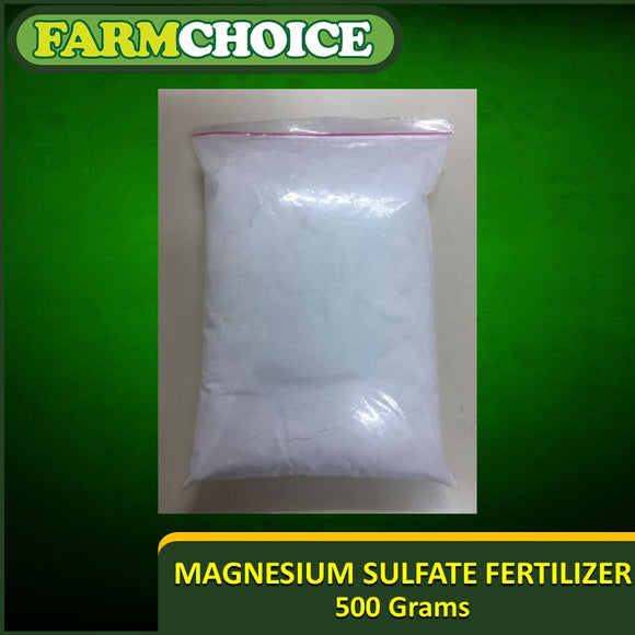 (1/2 kilo) Magnesium Sulfate Fertilizer - Agricultural Grade (Epsom Salt)